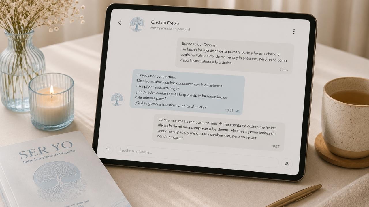 Orientación Personal de Cristina Freixa — Experiencia SER YO